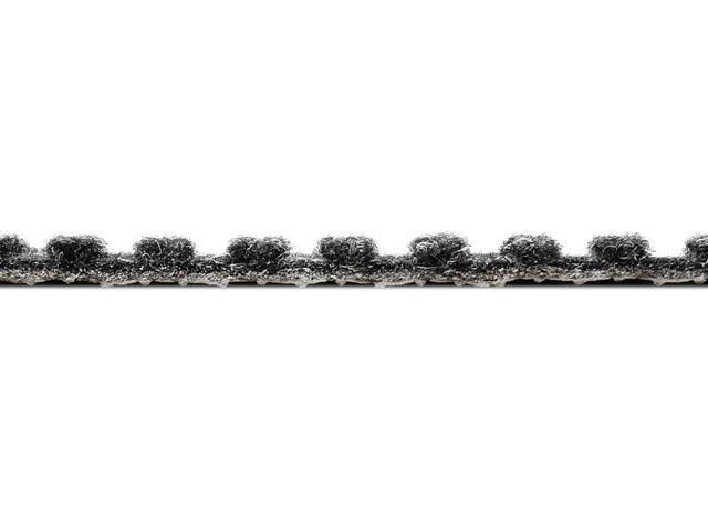 Charcoal Black Skid-Resistant Heavy-Duty Carpet Runner U982323