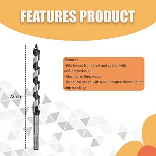 Steel and Plastic Carpenters Bit Brace Hand Crank Drill M205