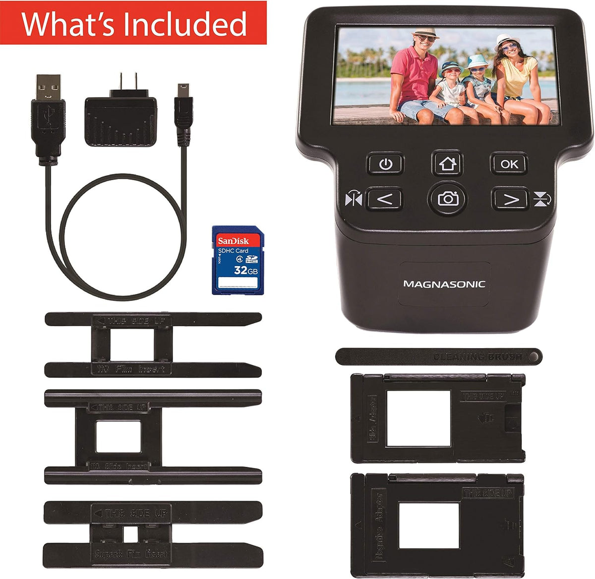 22MP Film Scanner with 5 Display & HDMI R3041