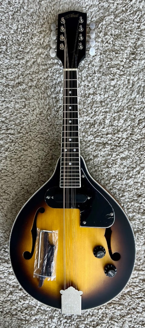 Sunburst Acoustic/Electric A-Style Mandolin R64027