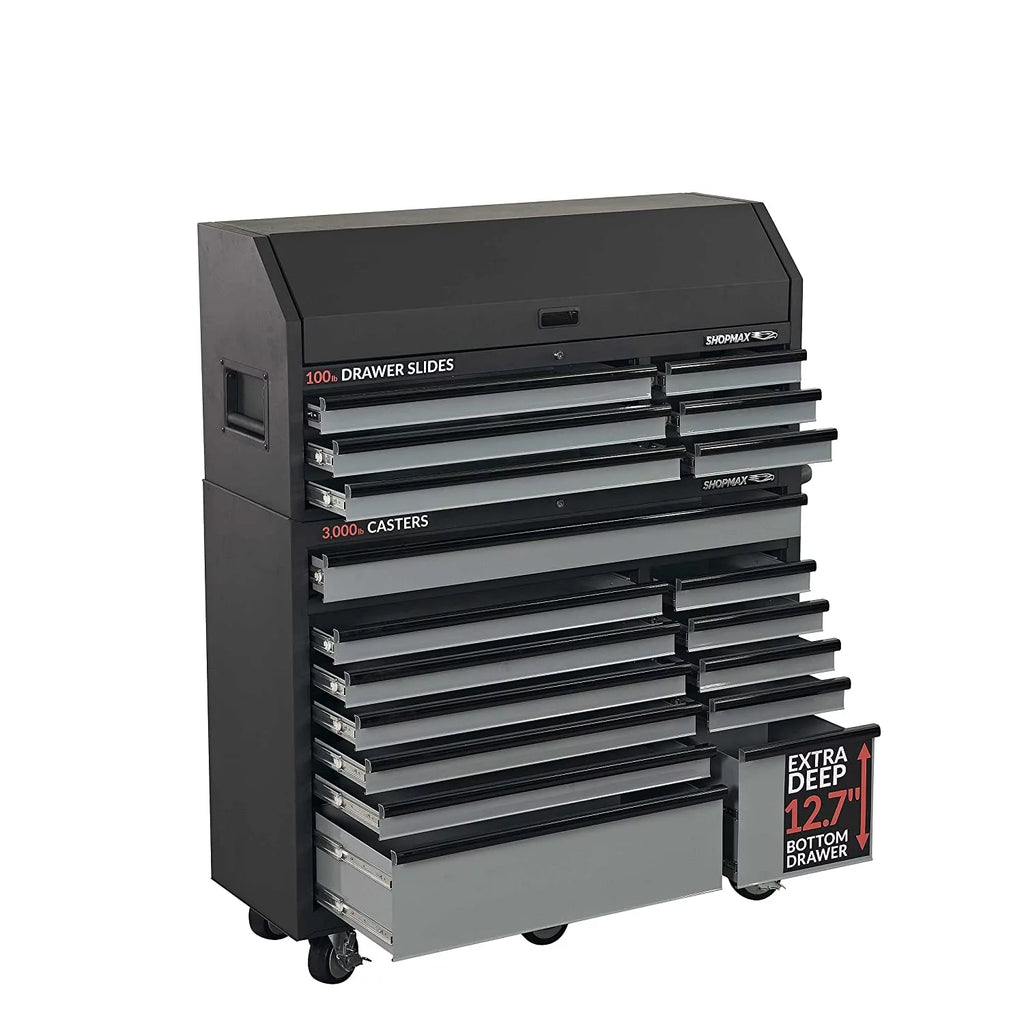 18-Drawer Tool Chest and Rolling Cabinet Combo T782