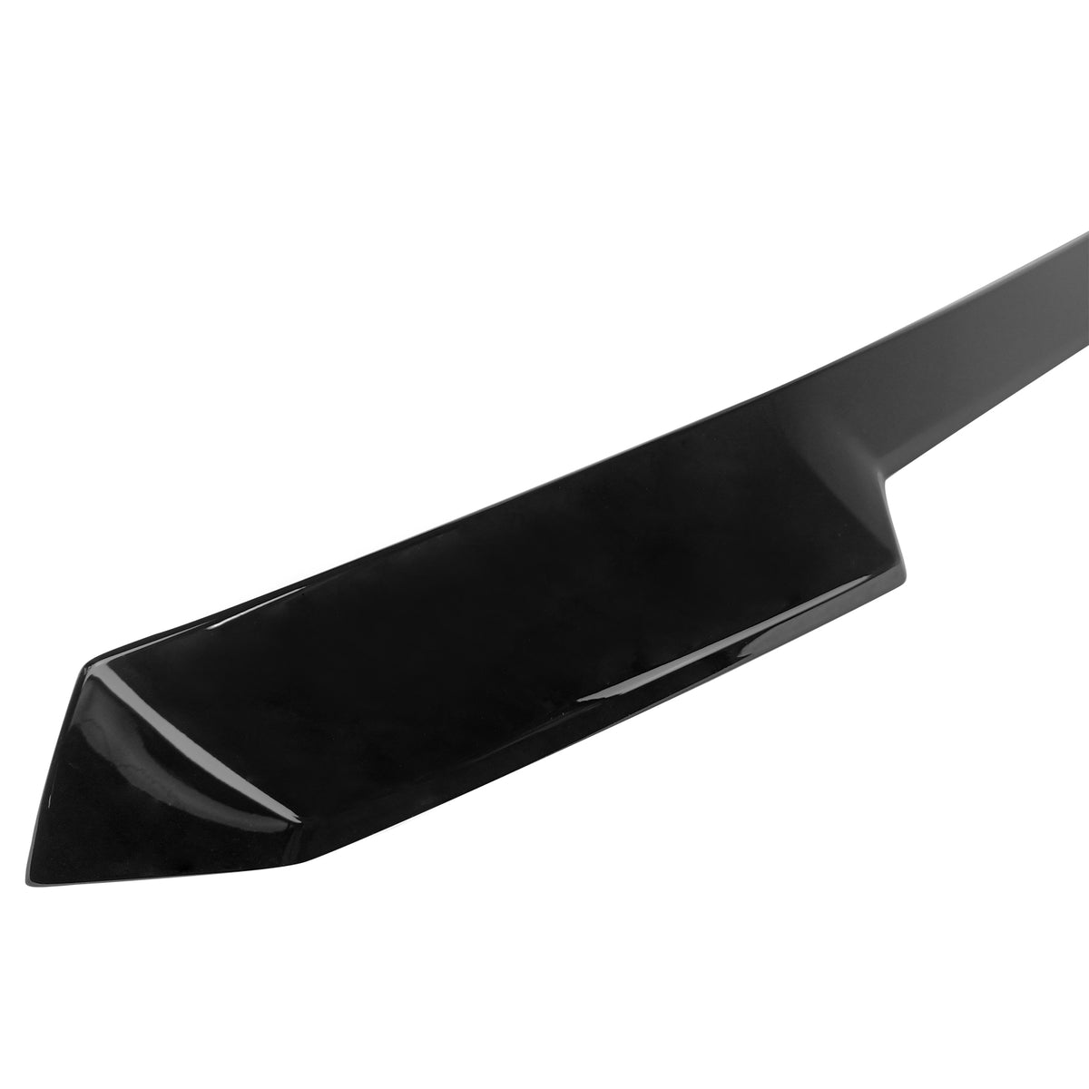 Gloss Black ABS Plastic V Style Roof Spoiler P8219