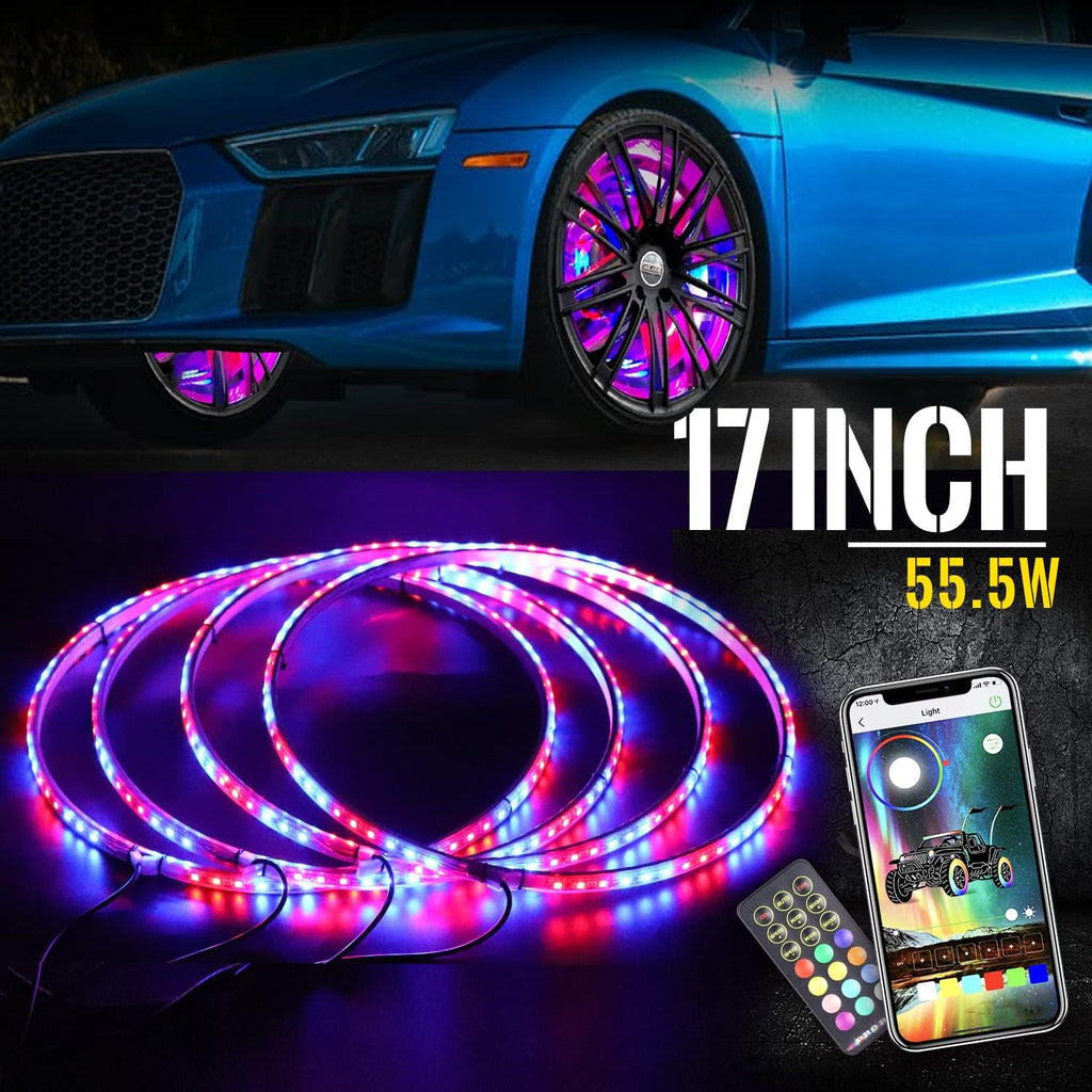 17inch Single Row Wheel Ring Light Kit -4PCS U323