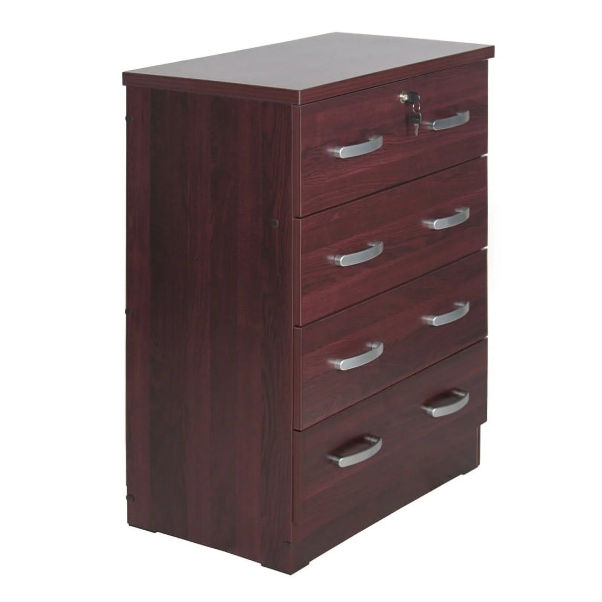 Mahogany Dresser and 2-Drawer Nightstand Set I8654