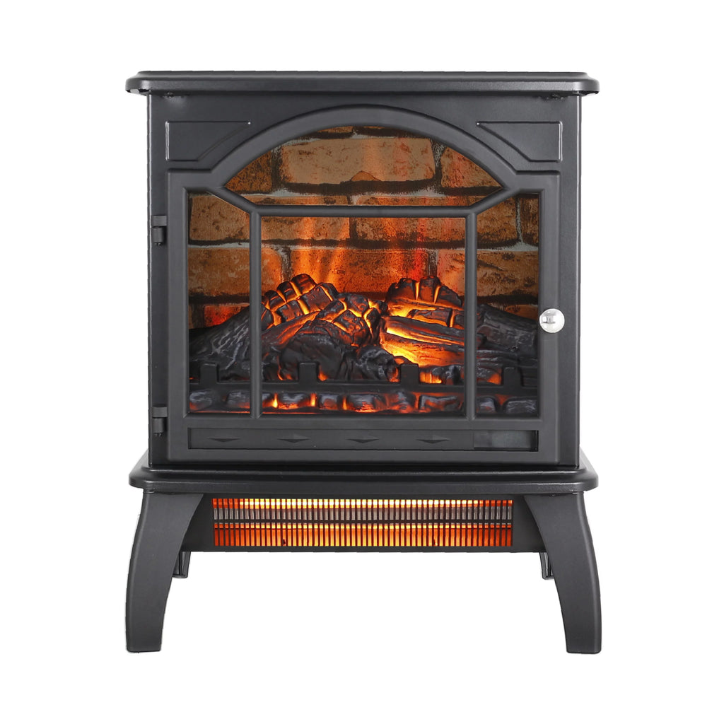 18 Inch 3D Infrared Electric Stove with Remote Control H373