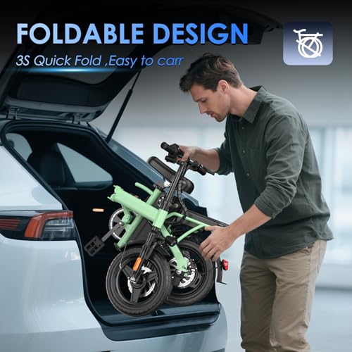 Folding Electric Bike 500W Motor 48V 13Ah Removable Battery Z937