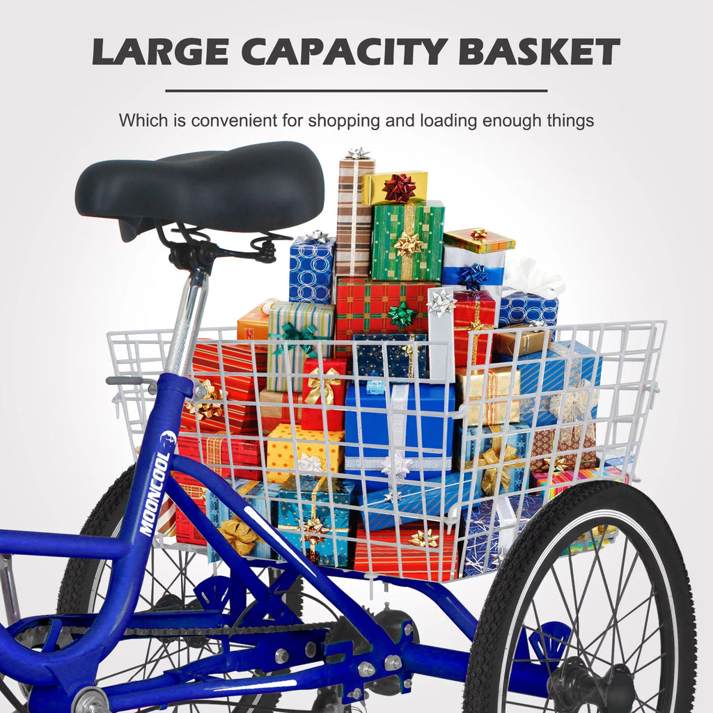 20 Inch 7-Speed Folding Tricycle O821