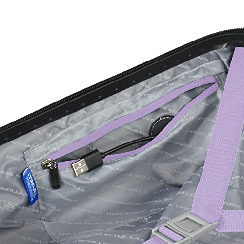 Polycarbonate Hardside 8 Spinner Wheels Luggage M29072
