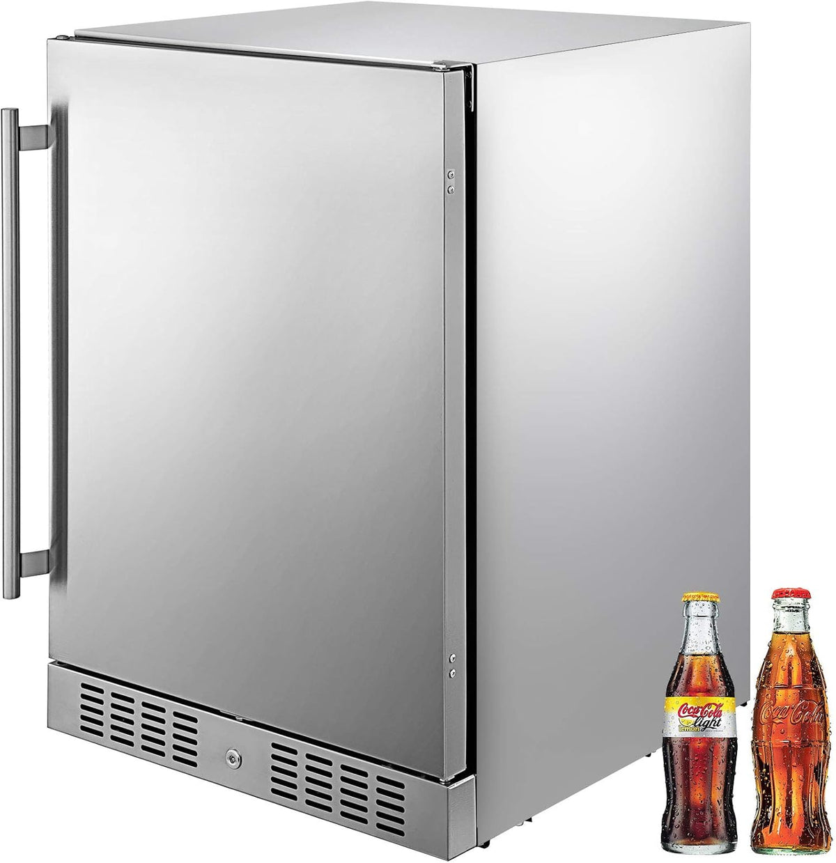 Silver 5.5 cu.ft. Beverage Cooler Refrigerator C14793