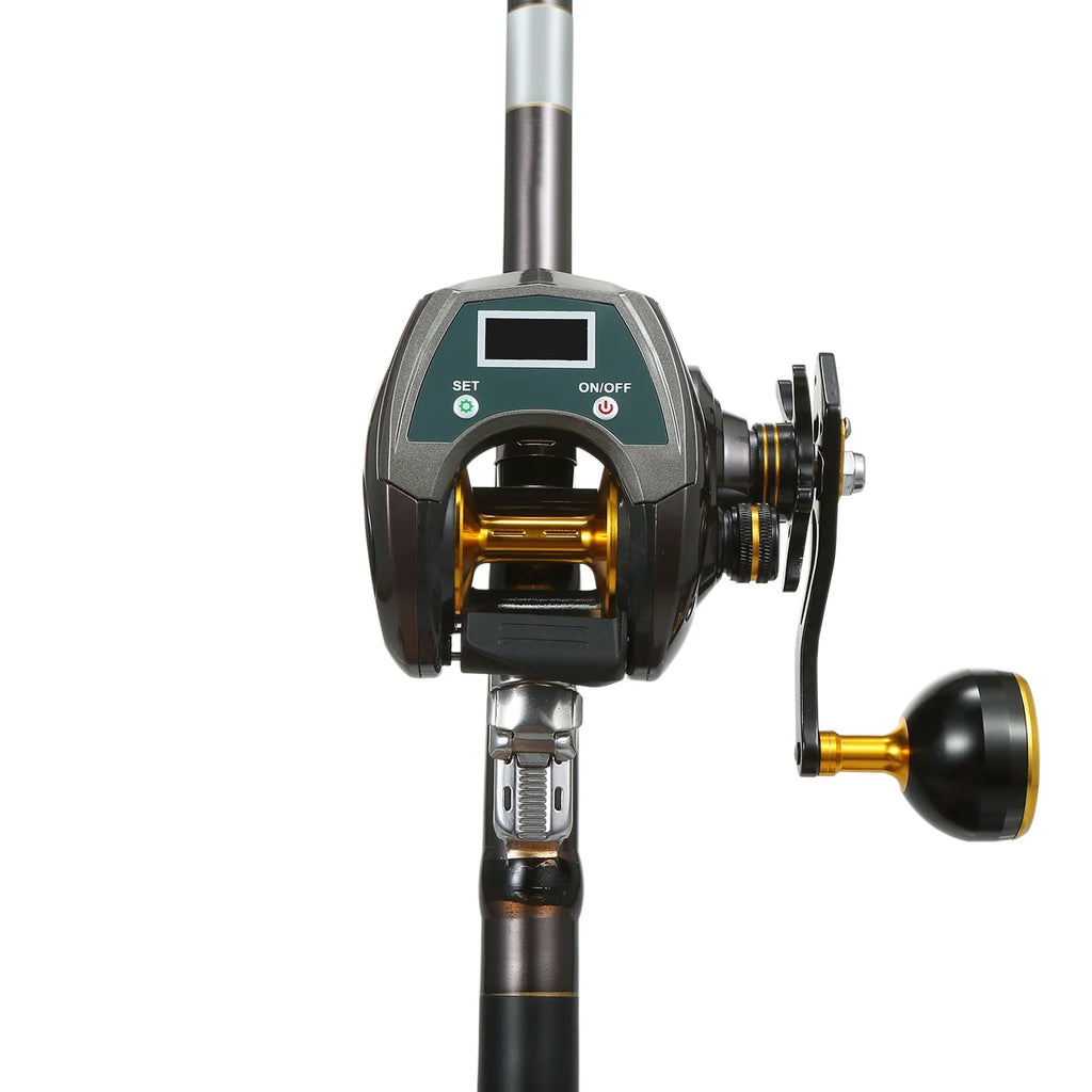 Carbon Fiber Baitcasting Reel 9+1BB High Speed 6.4:1 Magnetic Brake System L331569