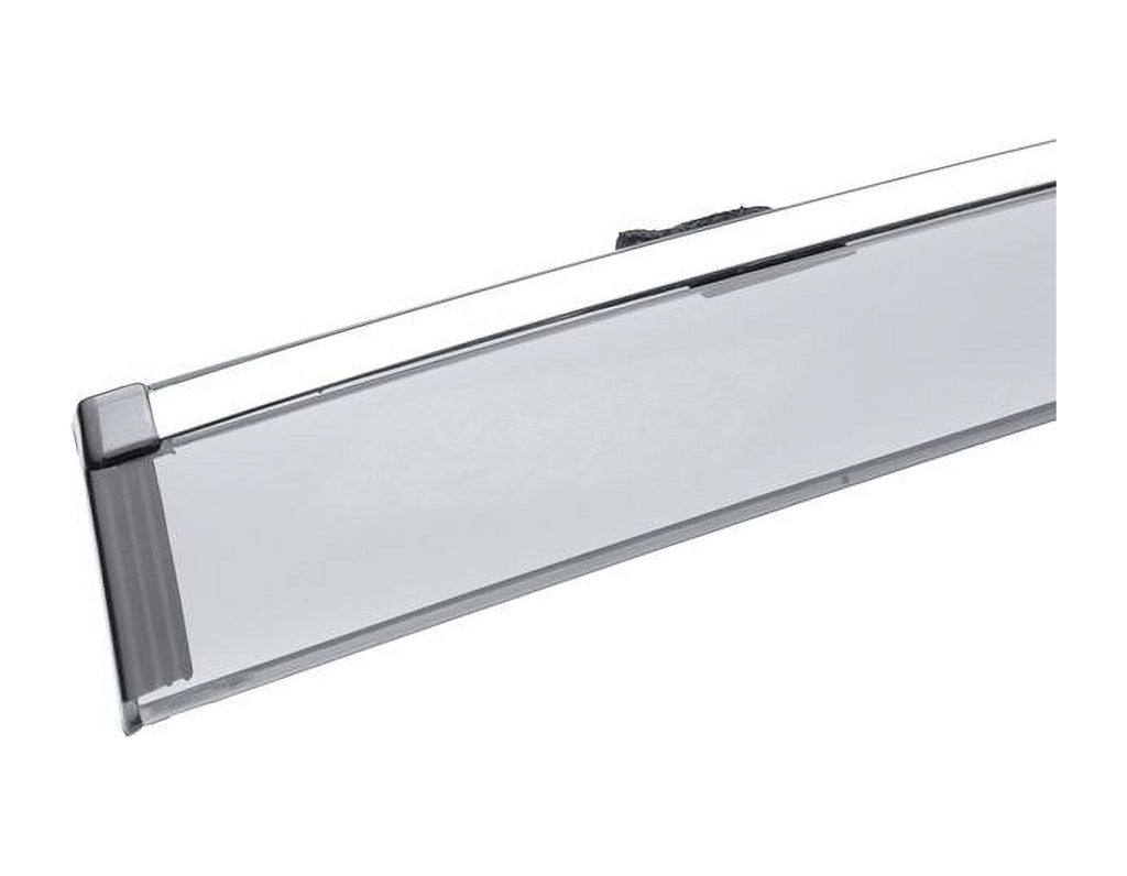 Side Window Visors Rain Guard With Chrome Trim A436