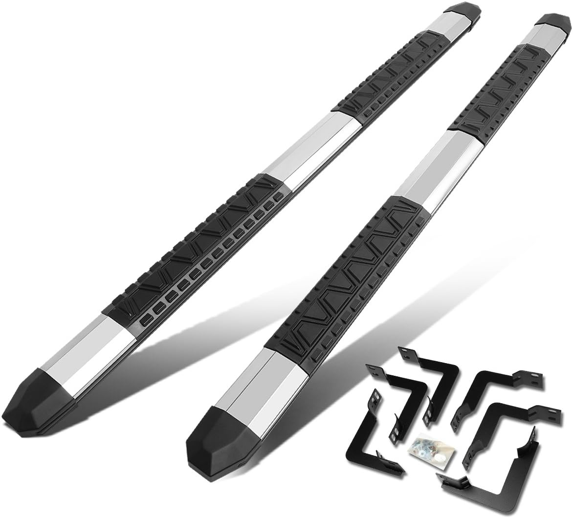 5 Inches Aluminum Polished Chrome Side Step Nerf Bar Running Board I864