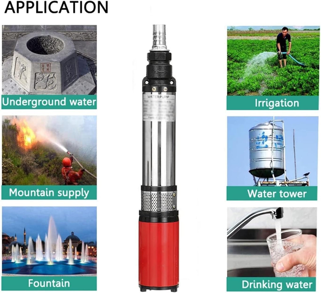 Stainless Steel Submersible Dirty Water Pump 300W 24V DC O7672
