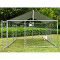 Outdoor Large Dog Kennel With Canopy R807269