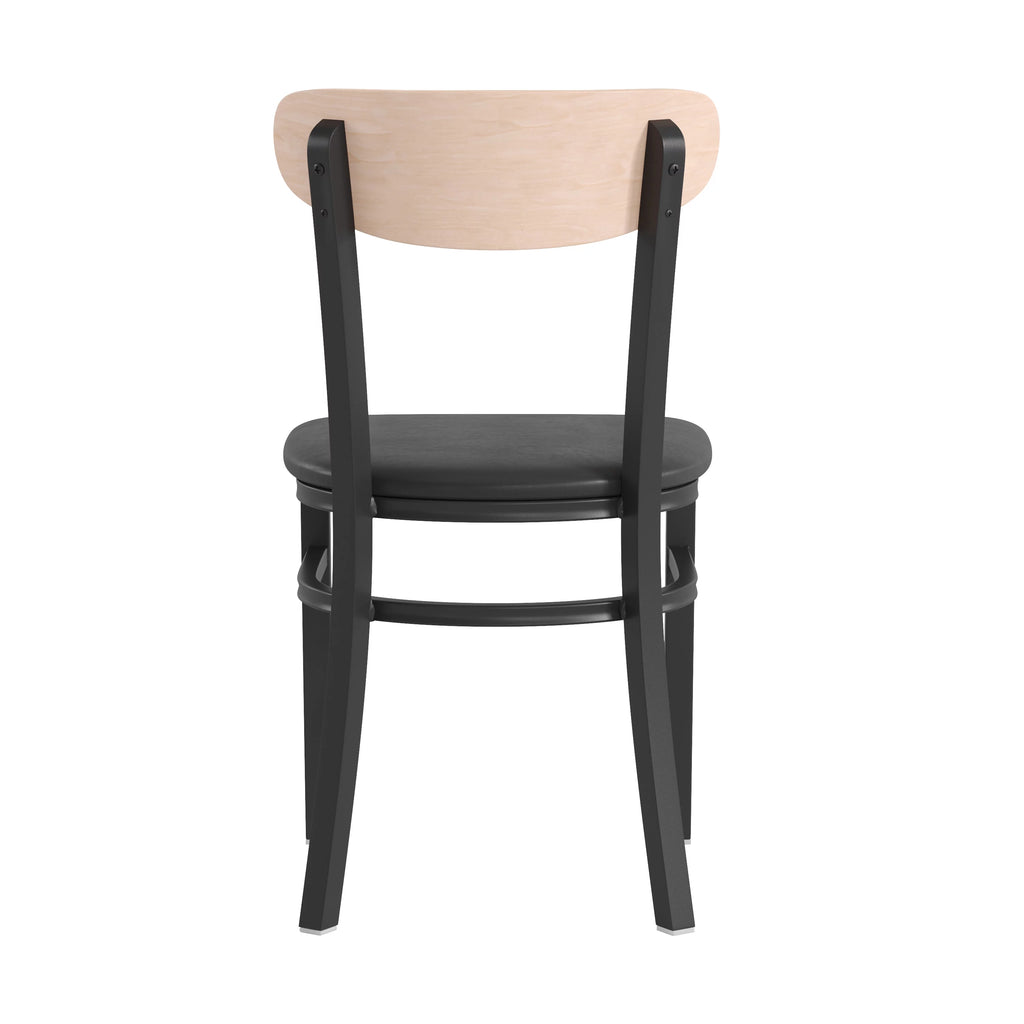 Metal Wood Restaurant Chair M69179