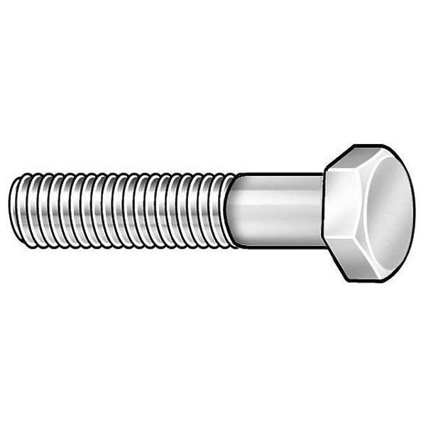 Grade 2 Zinc Plated Hex Head Cap Screw, 10 pk. K67507