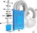 5G Phone Signal Booster, 4500sq.ft, FCC Approved (Blue) J1796