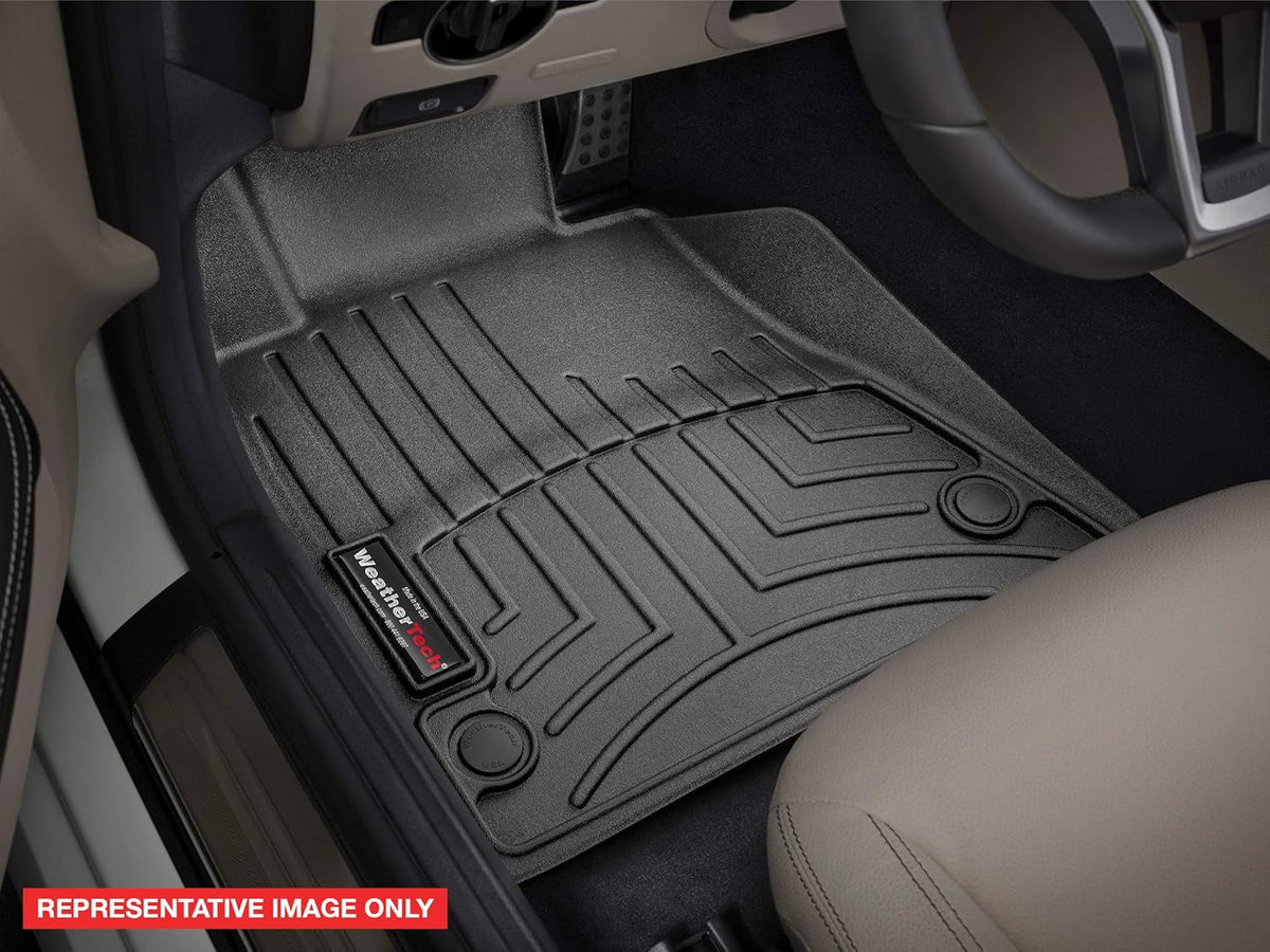 Custom Fit Rear FloorLiner for Toyota Tundra (Black) F3447