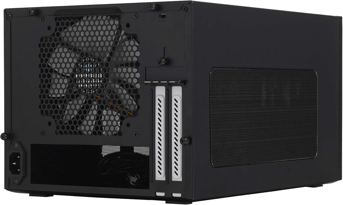 Black Mini ITX Computer Case with 120mm Fans S116632