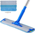Microfiber Flat Mop with 4pcs Reusable Washable Mop Pads H781173