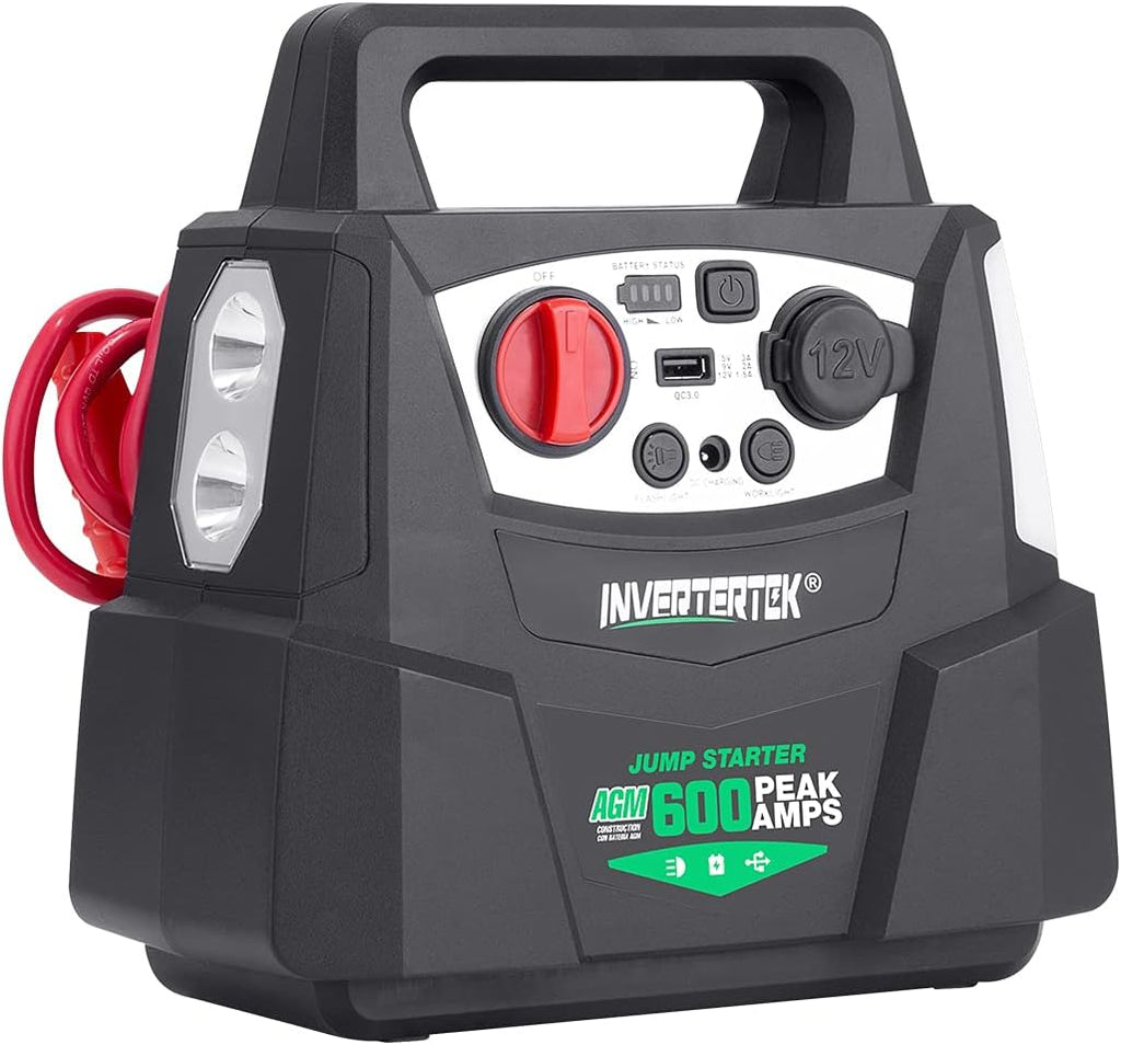 12V Portable Car Jump Starter USB Power Bank Charger Y91974