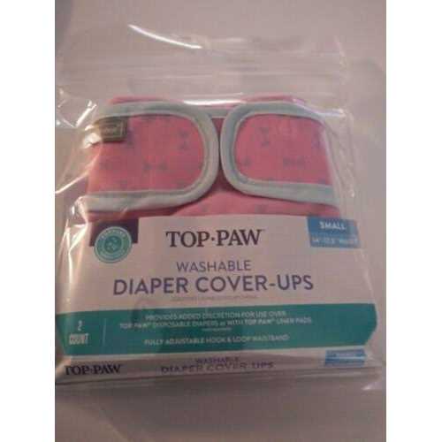 Washable Pink Diaper Cover Ups L14051