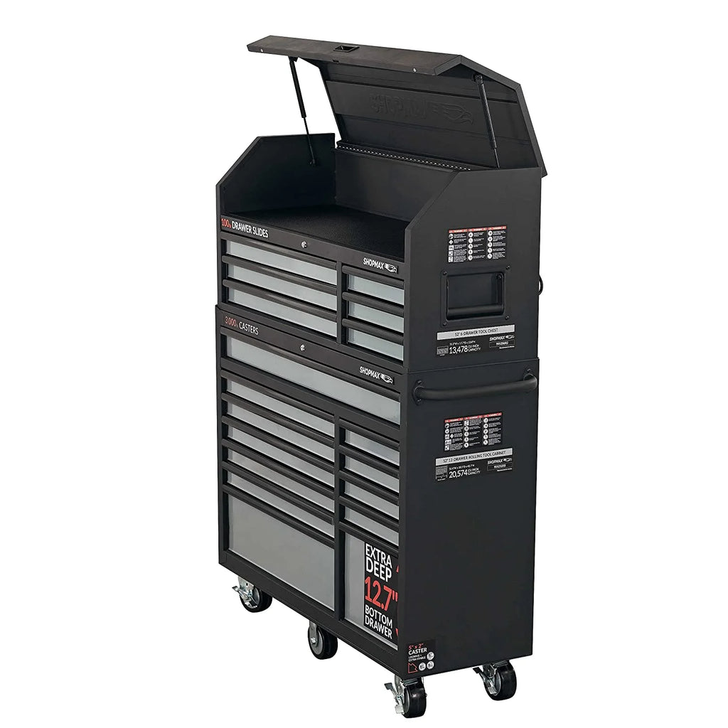 18-Drawer Tool Chest and Rolling Cabinet Combo T782