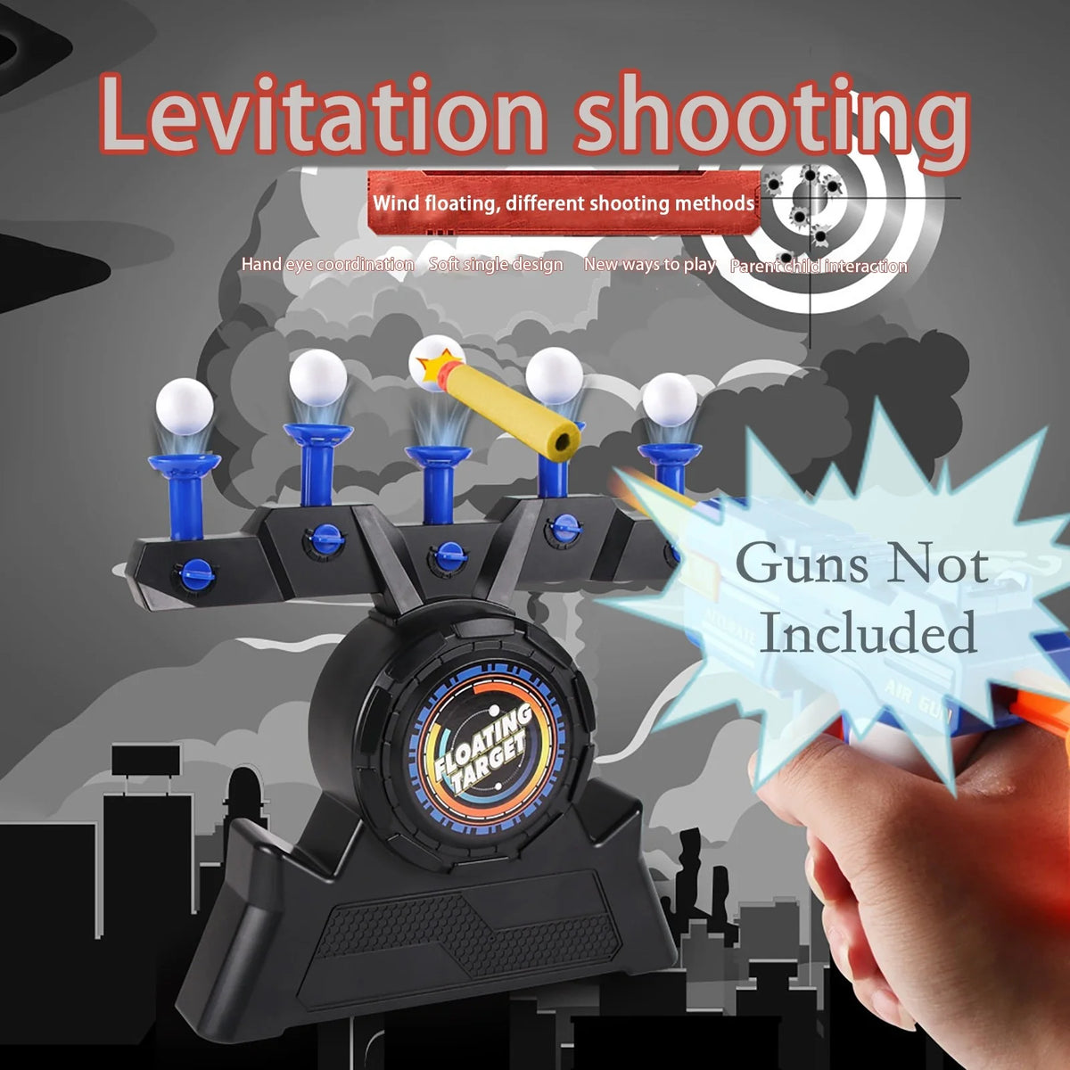 Hoverball Dartboard Shooting Ball M130469
