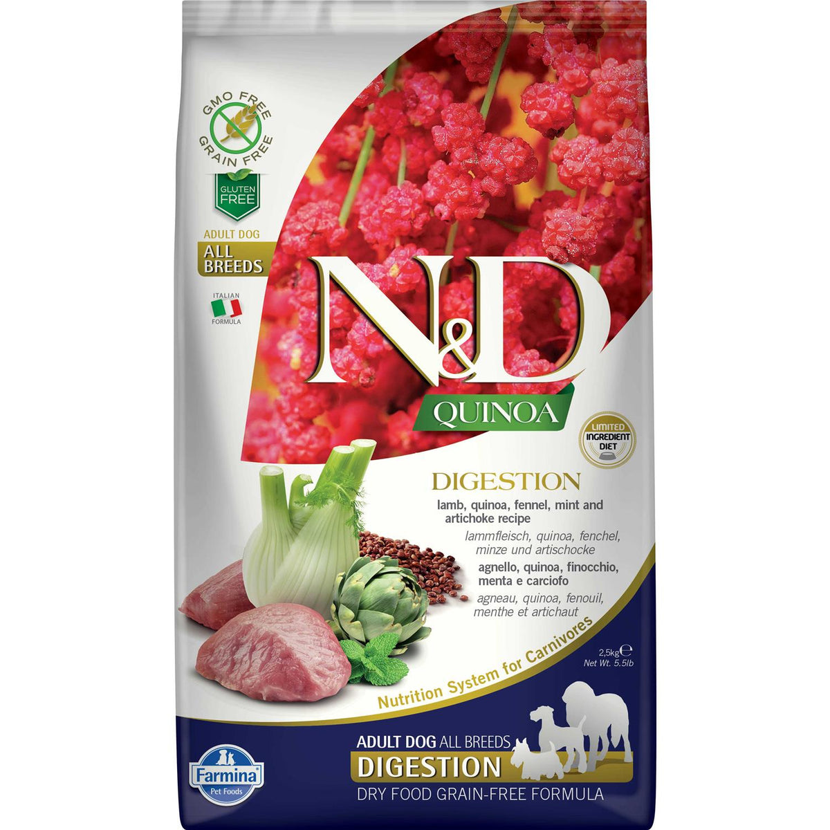 Quinoa Digestion Lamb Pet Supplies B25073