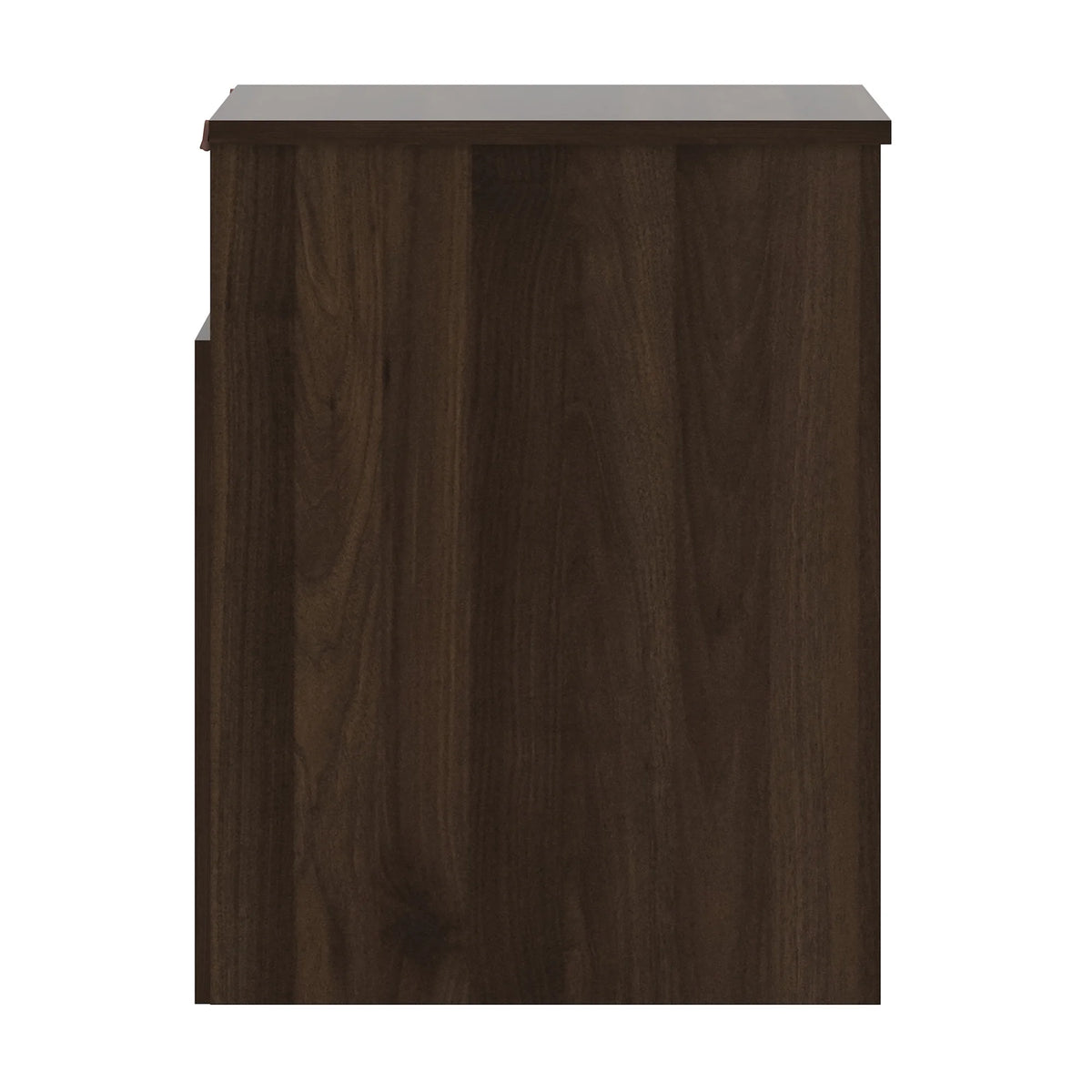 Dark Walnut Open Shelf Nightstand E588