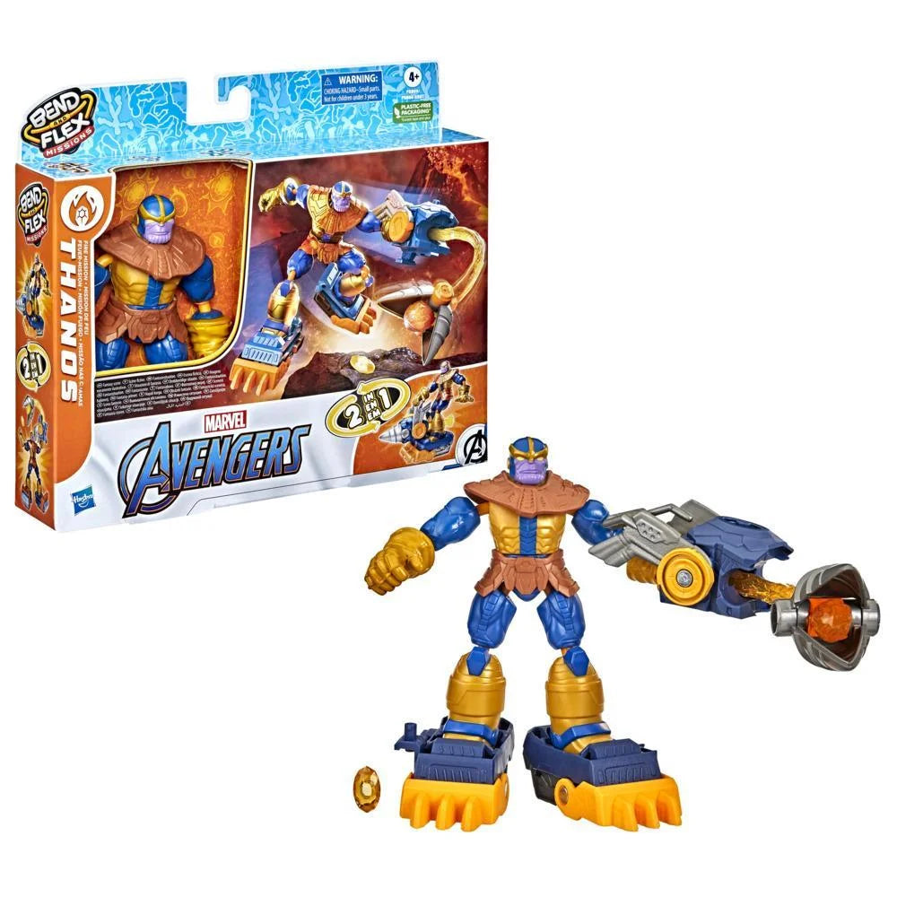 6-Inch-Scale Bendable Thanos Figure U1231