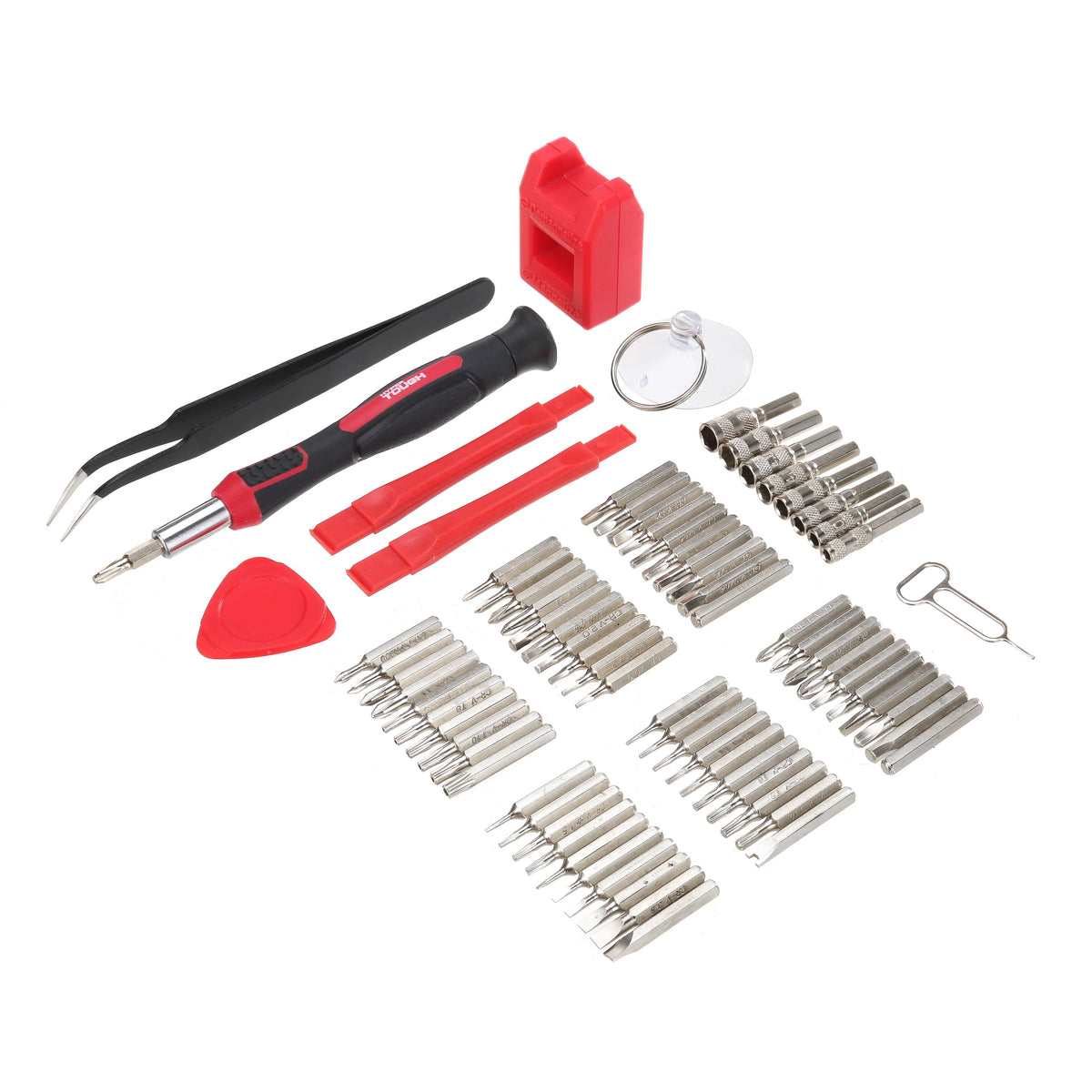 77 Piece Precision Tool Kit with Magnetic Screwdriver and Case N3429