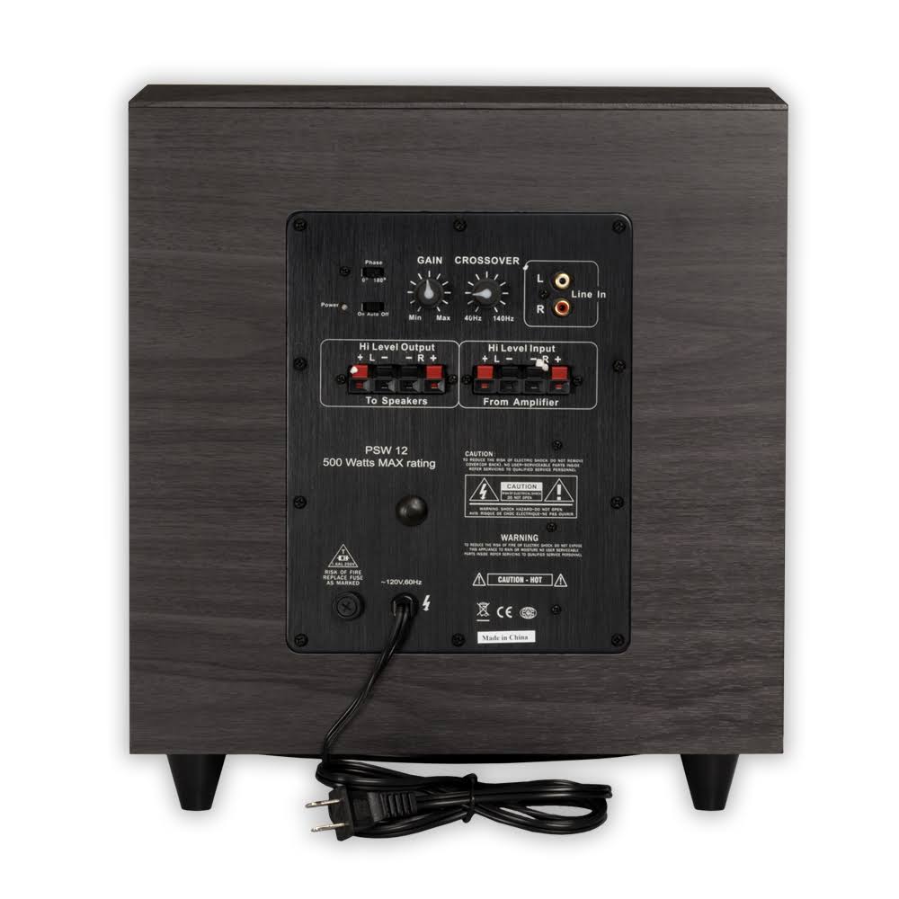 Polk Audio PSW12 Monitor Subwoofer M5531