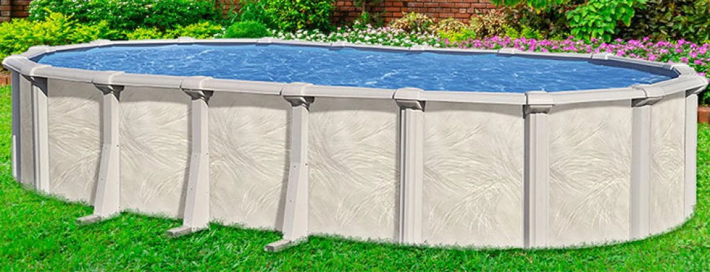 15' x 30' Oval x 52 Swimming Pool Kit with 25 Gauge Liner C373370