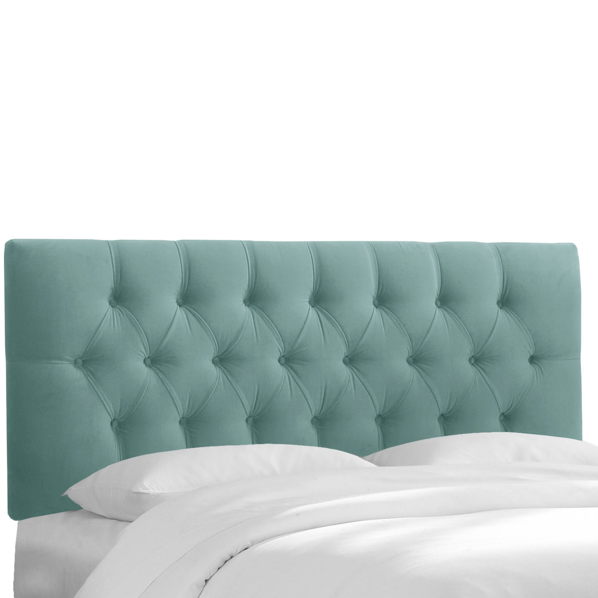 Twin Tufted Velvet Headboard V977244