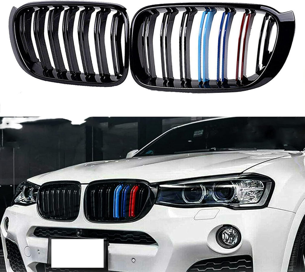 Gloss Black ABS Grille for X3 X4, Pack of 2 D113436