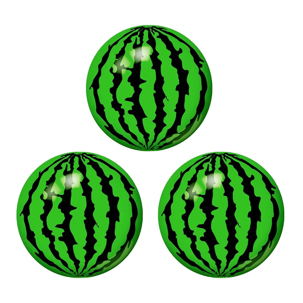3pcs Inflatable Watermelon Beach Ball U799265