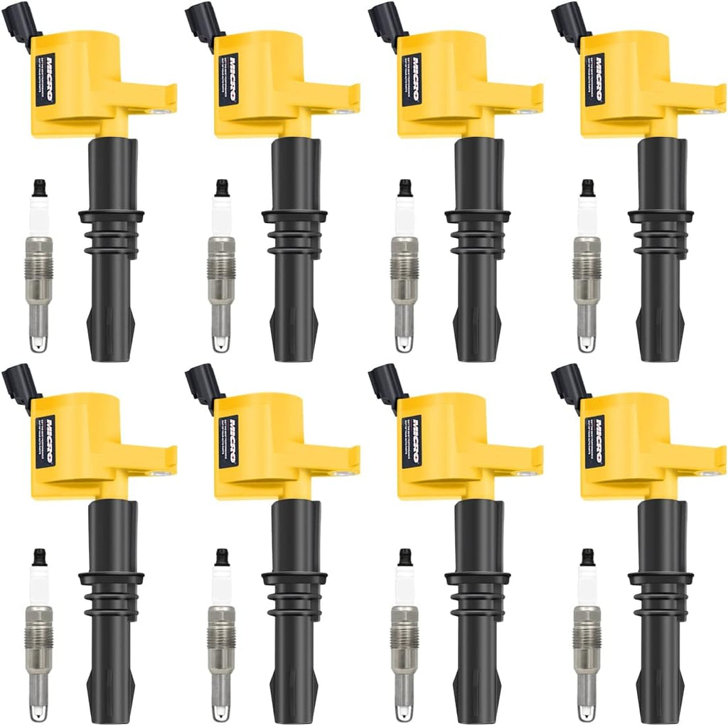 8 Ignition Coils & Iridium Spark Plug Set Y46091