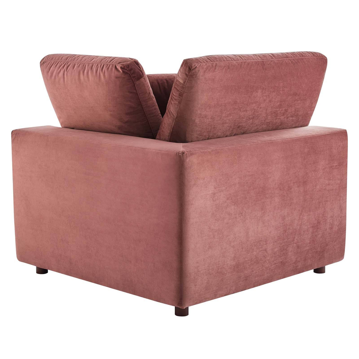 Green Performance Velvet Corner Chair T412
