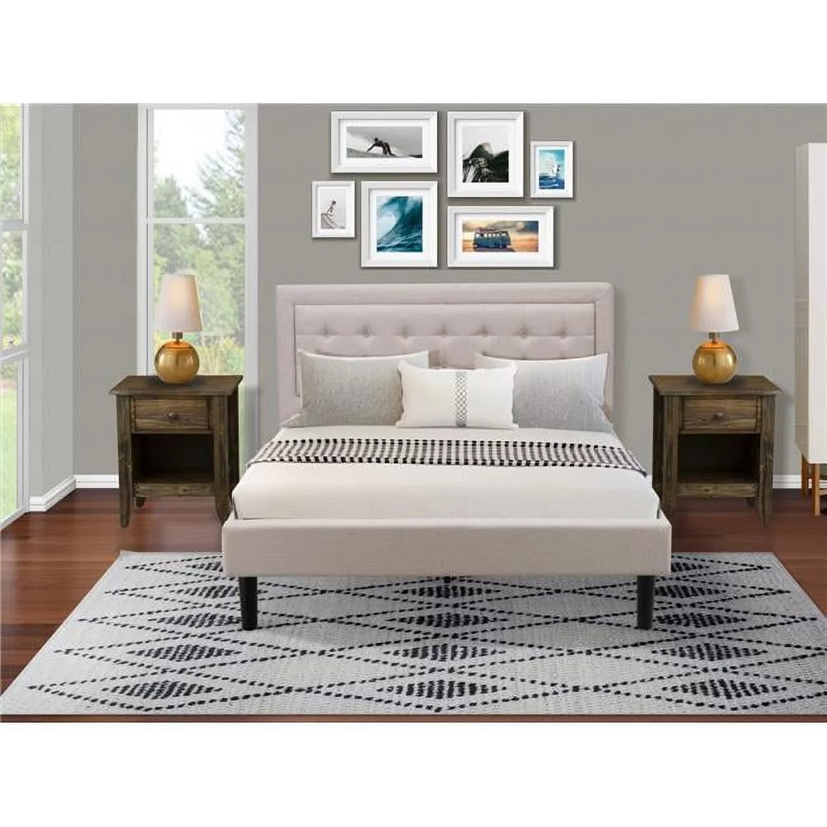 3 Piece Bedroom Furniture Set S4501