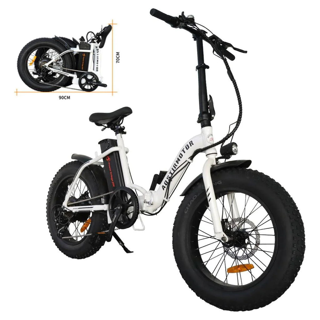 Folding Electric Bike 20 inch Fat Tire 500W 36V 13AH E472068