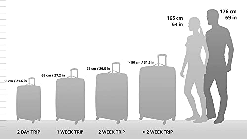 Polycarbonate Hardside 8 Spinner Wheels Luggage M29072