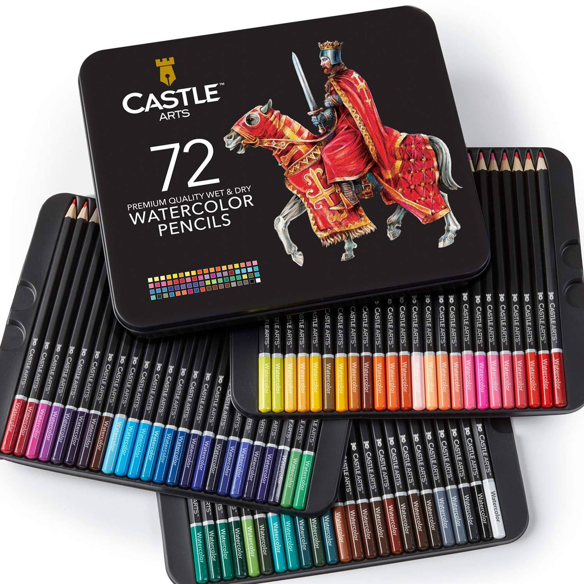 72 Watercolor Pencils Set N2215
