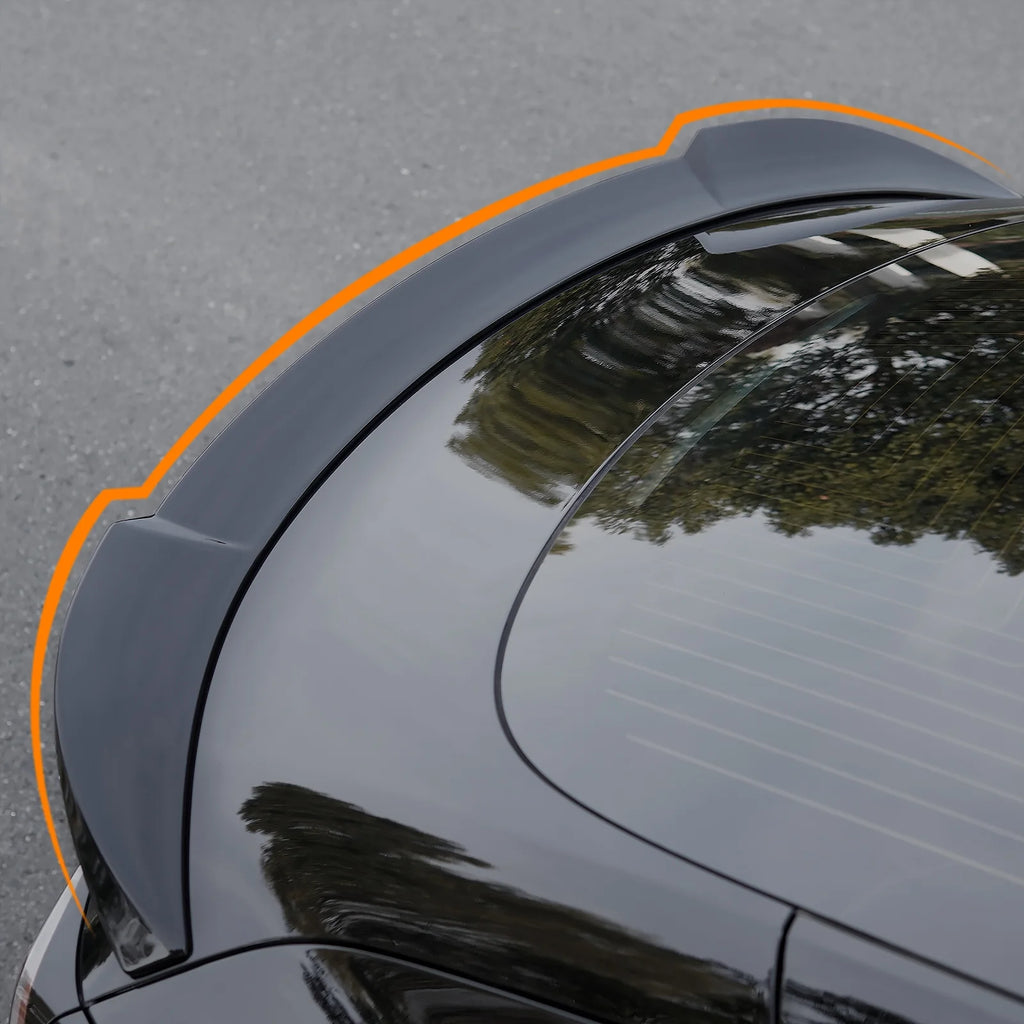 Glossy Black Rear Spoiler for Tesla Model 3 U901