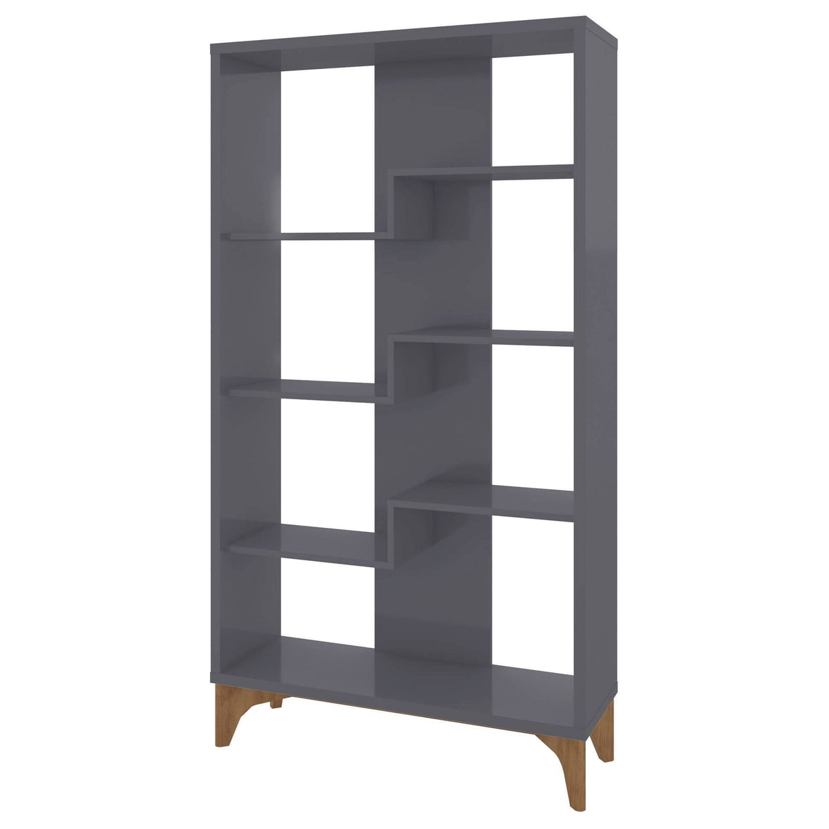 Grey Bookcase A947