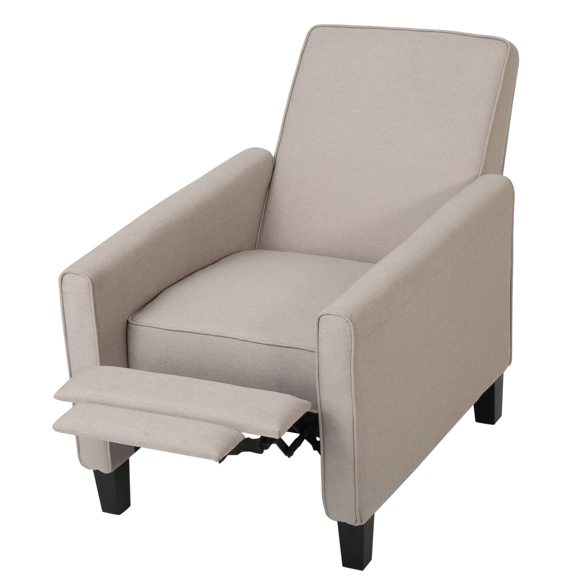 Set of 2 Fabric Recliner Moss Gray Z33845