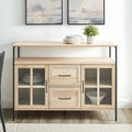 48-Inch Industrial 3-Door Buffet Y15009