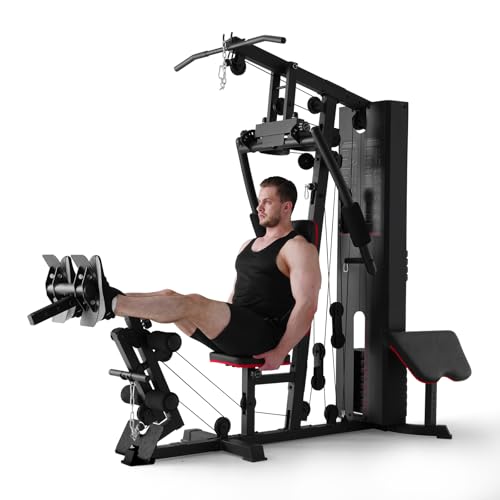 150LBS Weight Stack Multifunctional Home Gym Equipment S50677