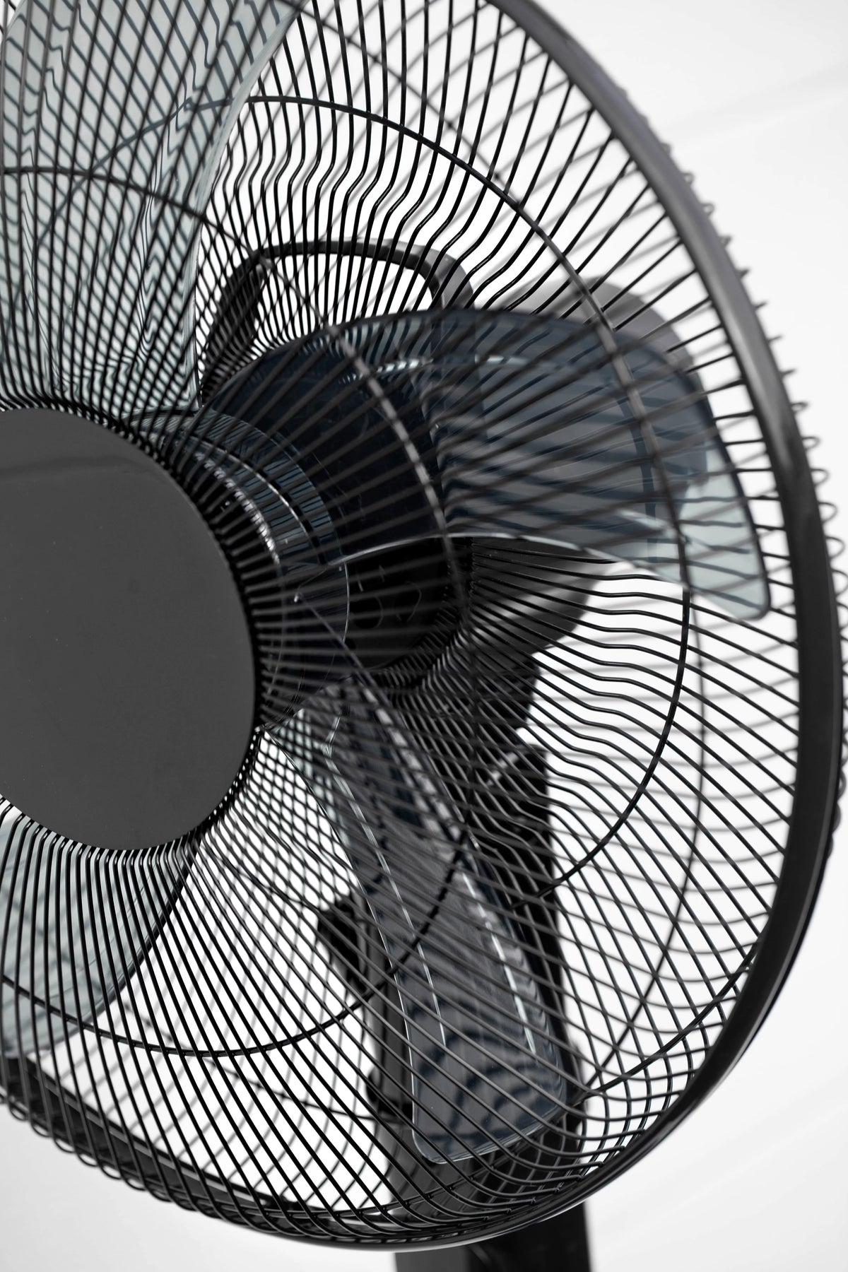 16 12-Speed Adjustable Height Quiet Pedestal Fan with Digital Display & Remote Control, Black K6541