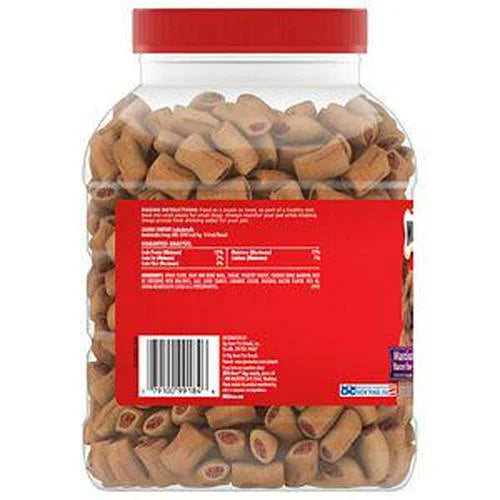 Small Bacon Flavor Dog Biscuit Treats, 40 oz. Z70873